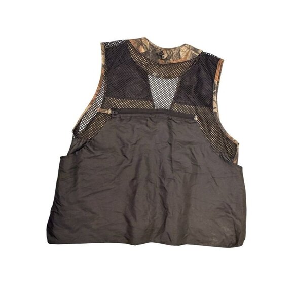 Vintage Camouflage Hunting Vest Mens Large Realtree Unlined - Picture 3 of 7